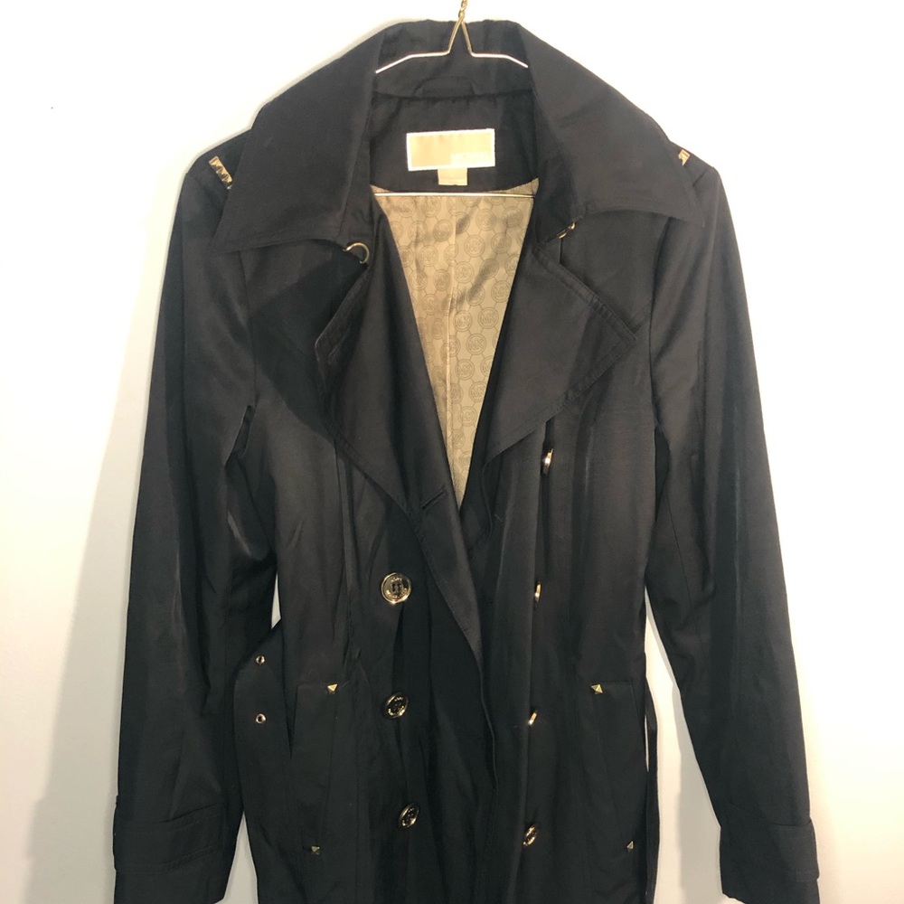 Michael kors trench rain coat